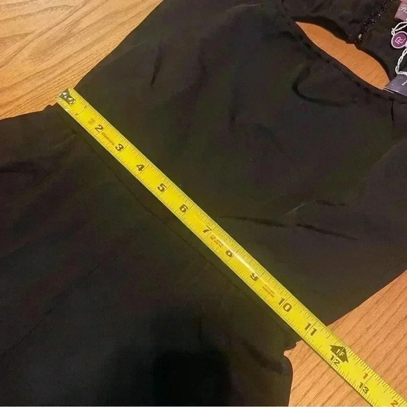 Ralph Lauren Collection Cap Sleeve Sweater Jumpsuit Open Back Dress Romper XS 0 - Picture 9 of 16